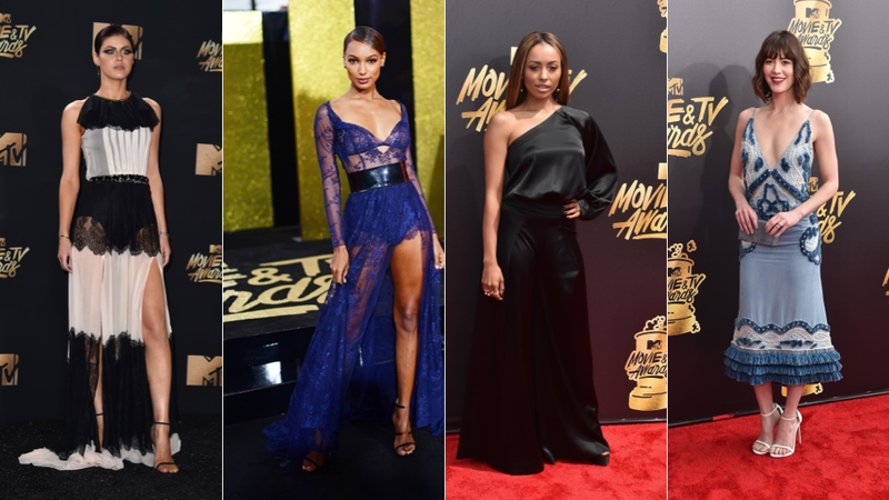 Illustration for article titled Stars Donned Their Best Sequins on the MTV Movie & TV Awards Red Carpet